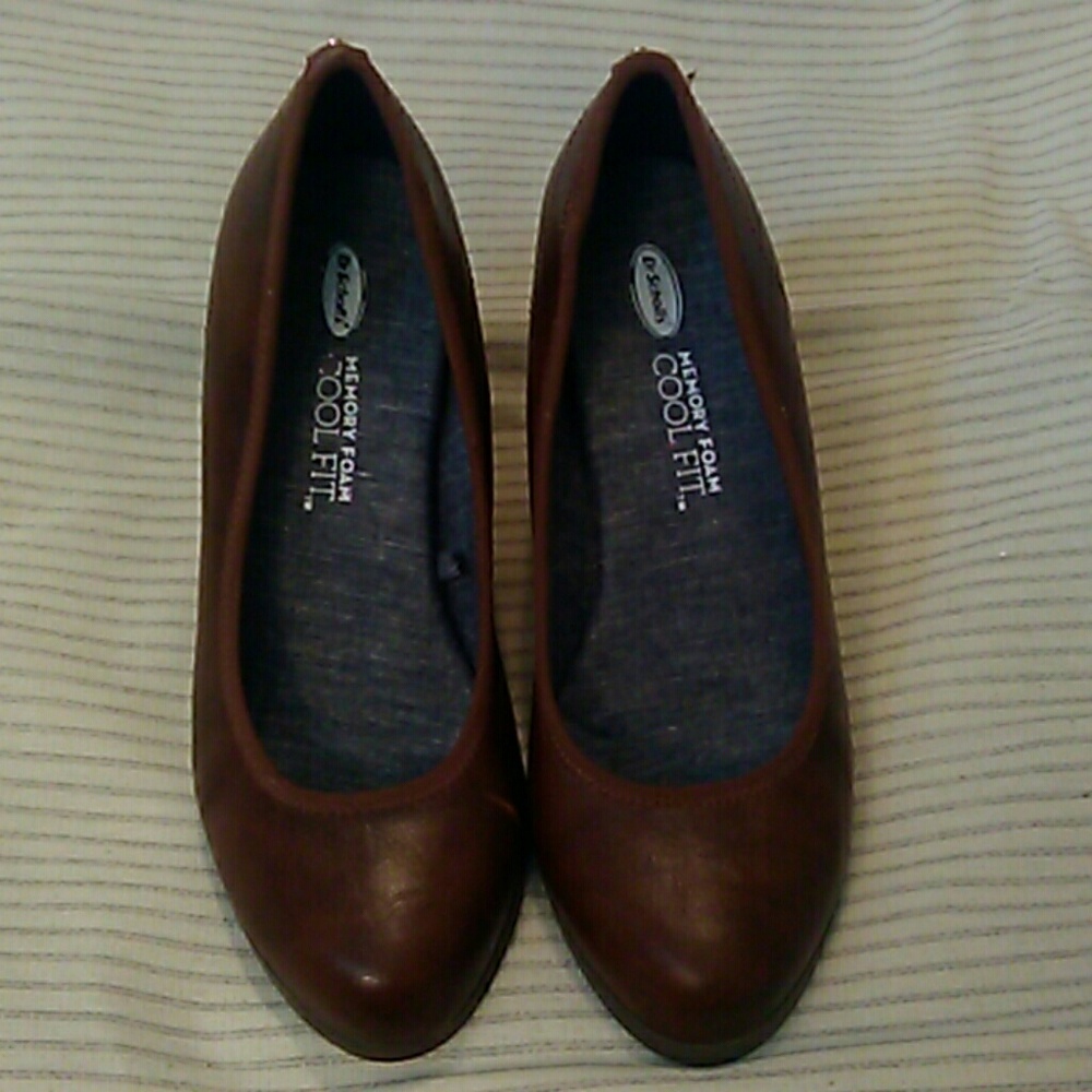 Dr. Scholls cognac wedges PENELOPE